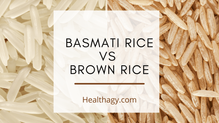 Basmati rice nutrition facts