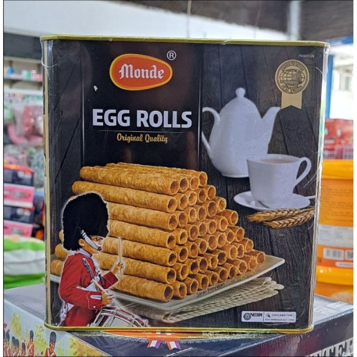 Nutrition facts egg roll