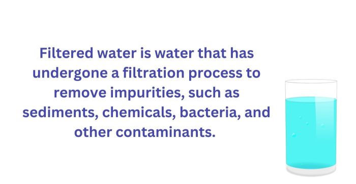 Can you water plants with filtered water