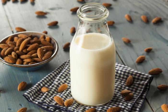 Can you water plants with almond milk